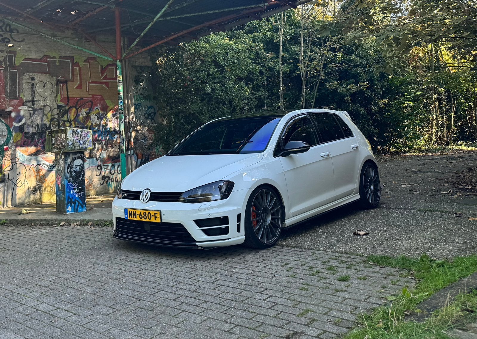Volkswagen Golf 1.4 TSI 103KW DSG 2013 Wit virtual cockpit, Auto's, Volkswagen, Zwart, 4 cilinders, Wit, Leder
