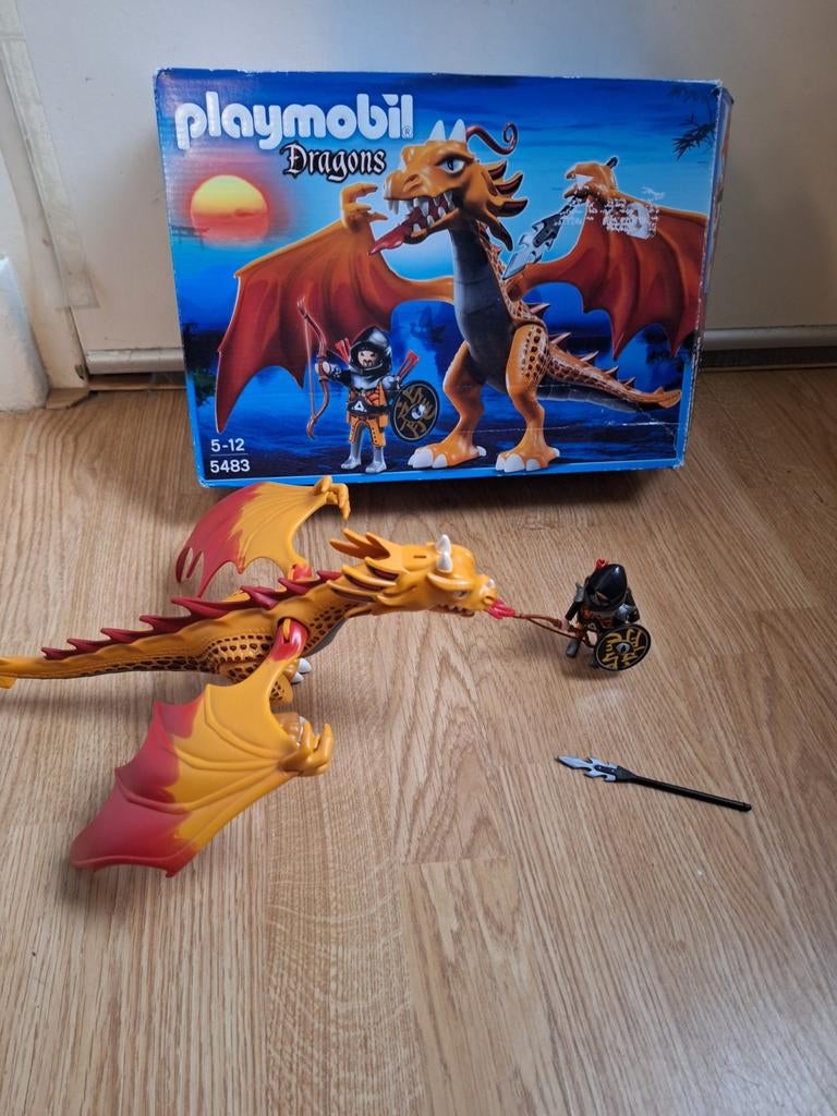 In doos Playmobil 5483 Gouden Dragons draak complete set., Kinderen en Baby's, Speelgoed | Playmobil, Ophalen of Verzenden, Zo goed als nieuw