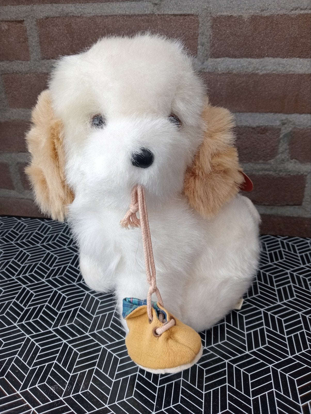 hond sekiguchi Bobbie pluche vintage 25cm, Ophalen, Hond