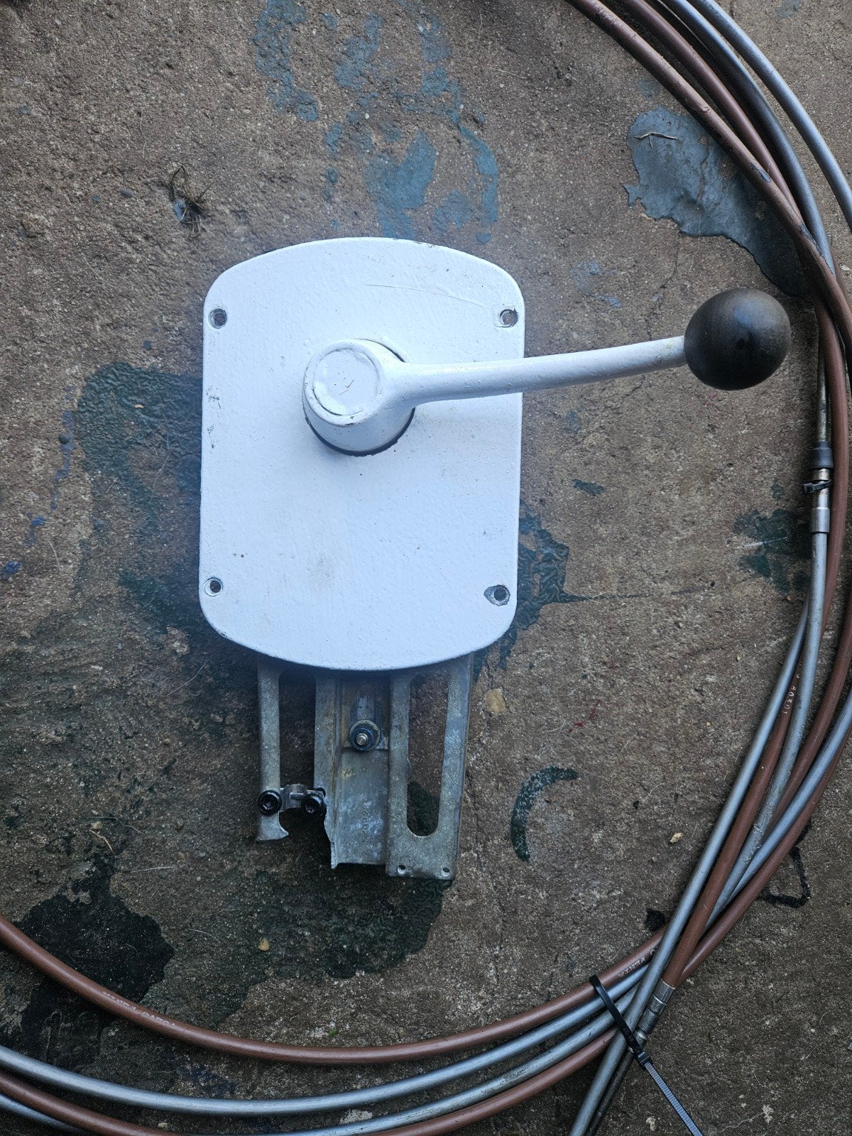 gashendel met kabels 5 meter, Ophalen, Gebruikt, Motor en Techniek
