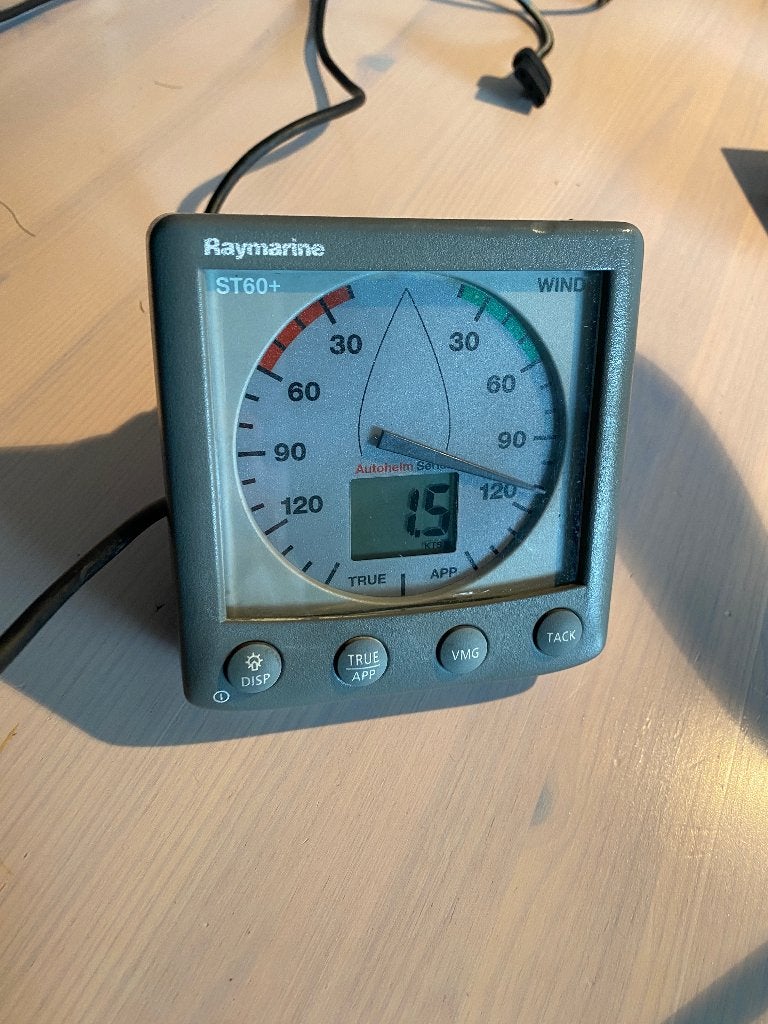 Raymarine ST60 st60+ Wind Display (Instrumentenklok), Ophalen of Verzenden