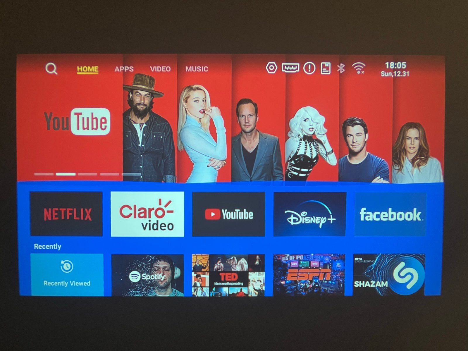 Nieuw WIMIUS L1 Draagbare Video Projector - Smart Projector, Wimius, LED, Nieuw, Ophalen of Verzenden