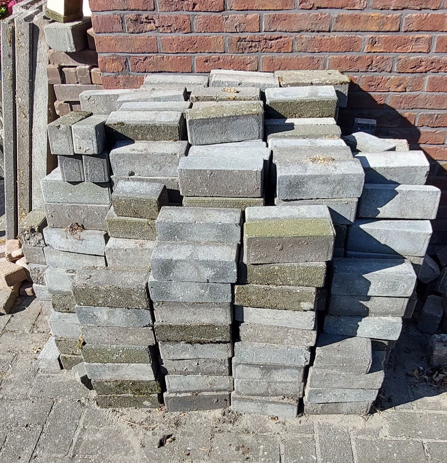 Terrasklinker 21x7cm - gratis afhalen, Ophalen, Beton, Klinkers