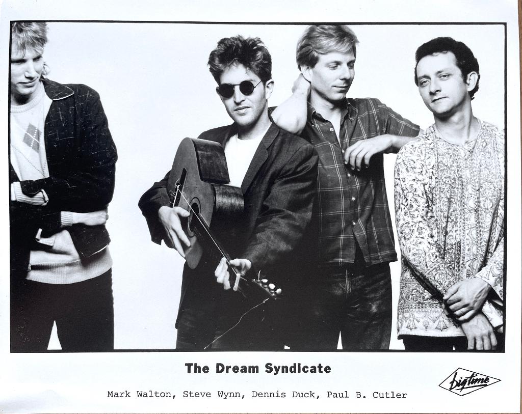 The Dream Syndicate, Steve Wynn (1986) - publiciteitsfoto, Verzamelen, Ophalen of Verzenden, Zo goed als nieuw, Foto of Kaart