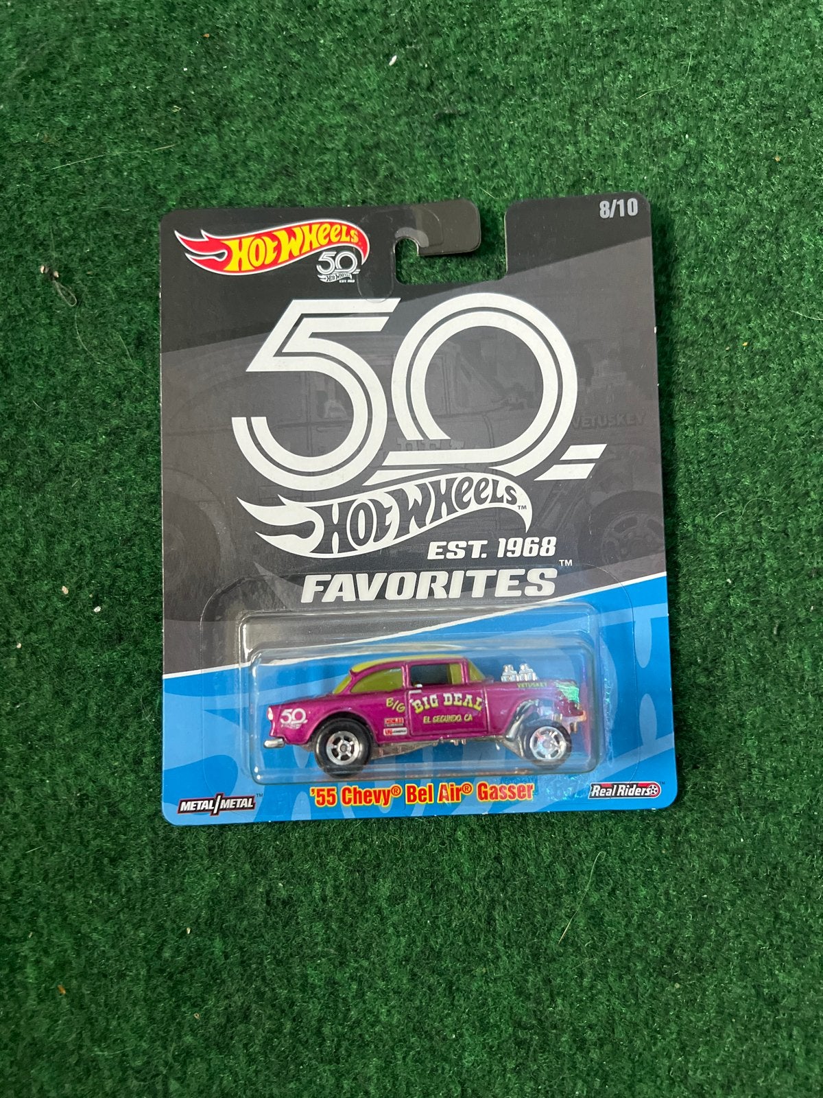Hot Wheels 50th Anniversary '55 Chevy Bel Air Gasser, Ophalen of Verzenden, Nieuw, Auto
