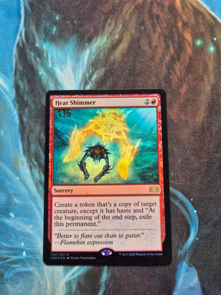 Heat Shimmer - Double Masters - Foil, Ophalen of Verzenden, Zo goed als nieuw, Losse kaart, Foil