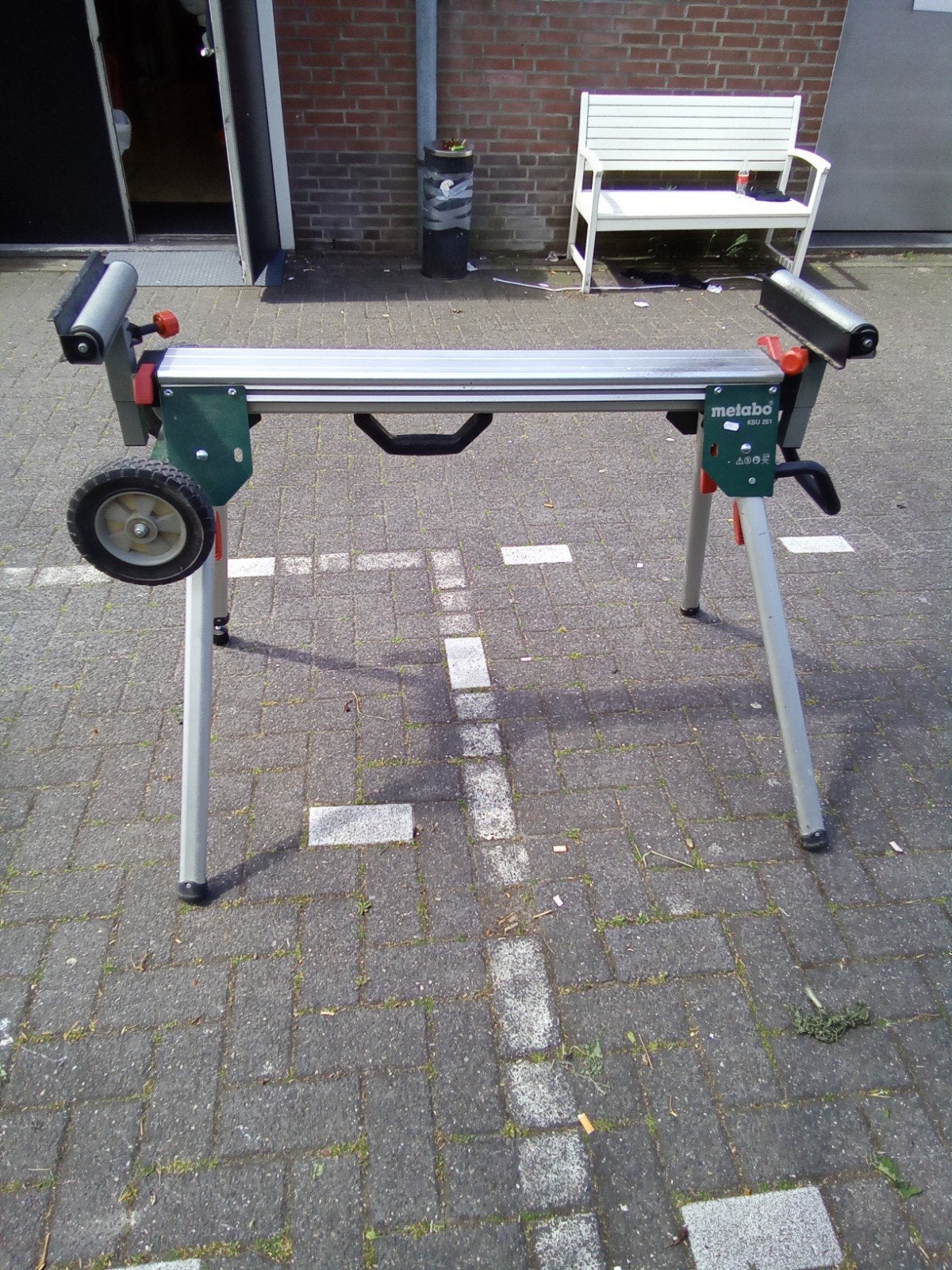 Metabo KSU 251 Universele Onderstel met Rollen, Ophalen of Verzenden, Inklapbaar