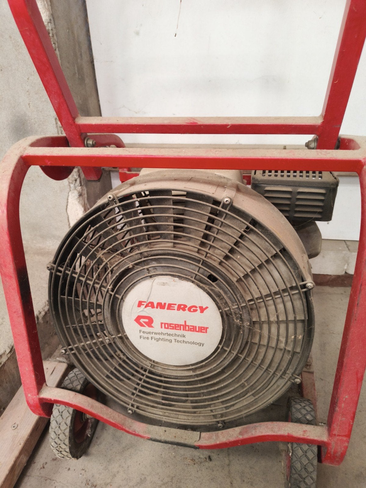 Rosenbauer Fanergy ventilator op benzine, Doe-het-zelf en Verbouw, Aggregaten, Ophalen of Verzenden, Gebruikt, Minder dan 5 kVA