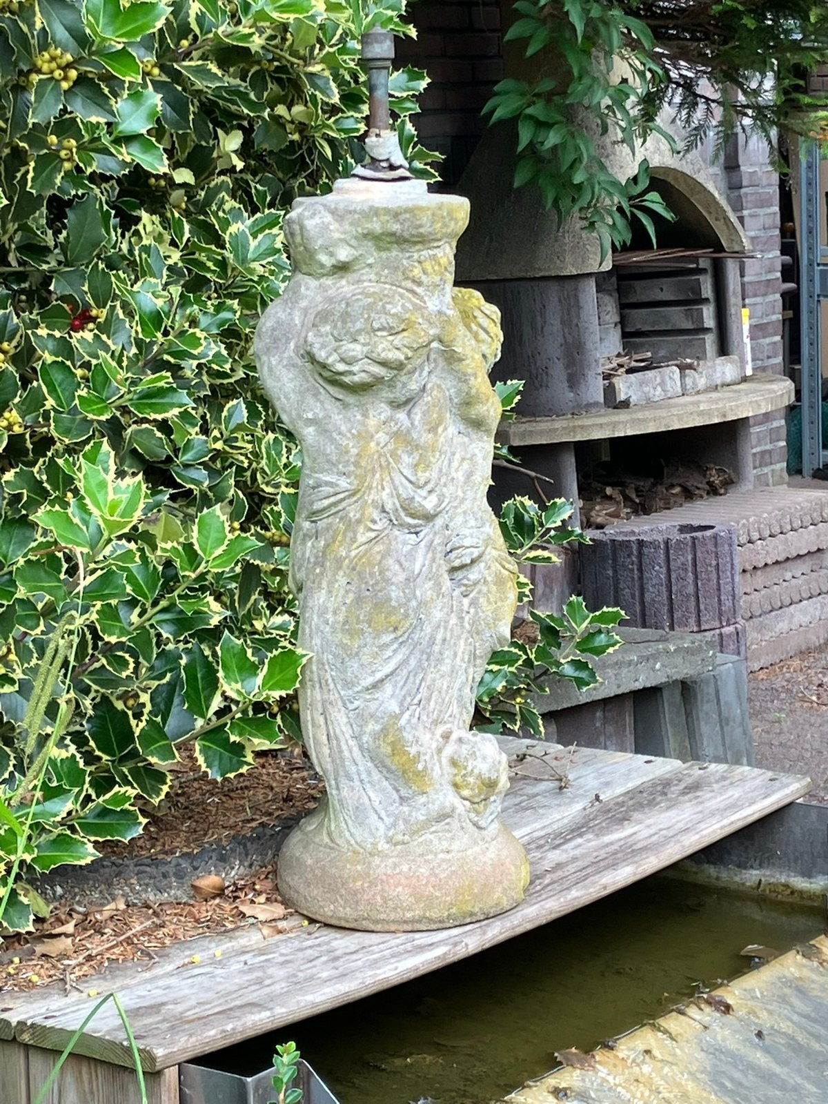 Fontein, Ophalen of Verzenden, Gebruikt, Beton, Fontein