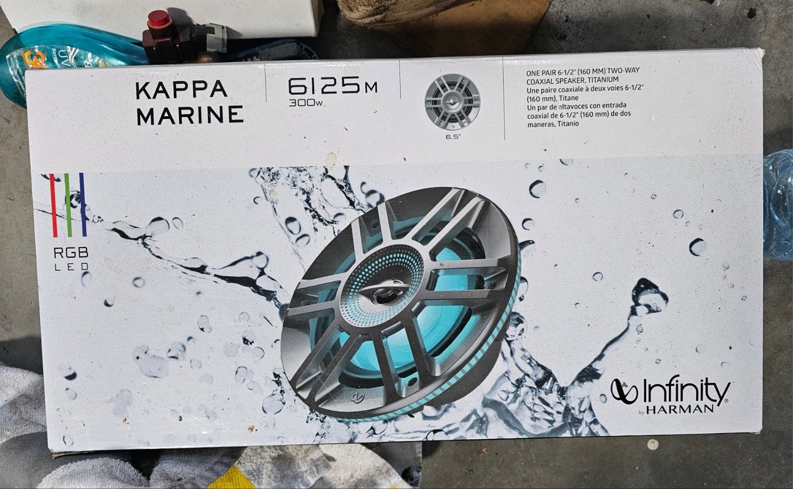 Harman Infinity Kappa 6125M marine speakers boot luidspreker, Ophalen, Nieuw, Elektra en Verlichting, Zeilboot of Motorboot