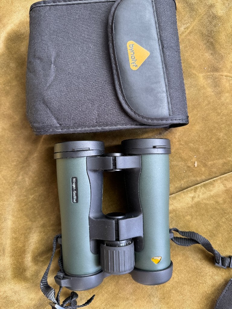 Bynolyt verrekijker Stork 8x42 met Tas., Overige typen, Ophalen of Verzenden, Zo goed als nieuw, 8 tot 12x