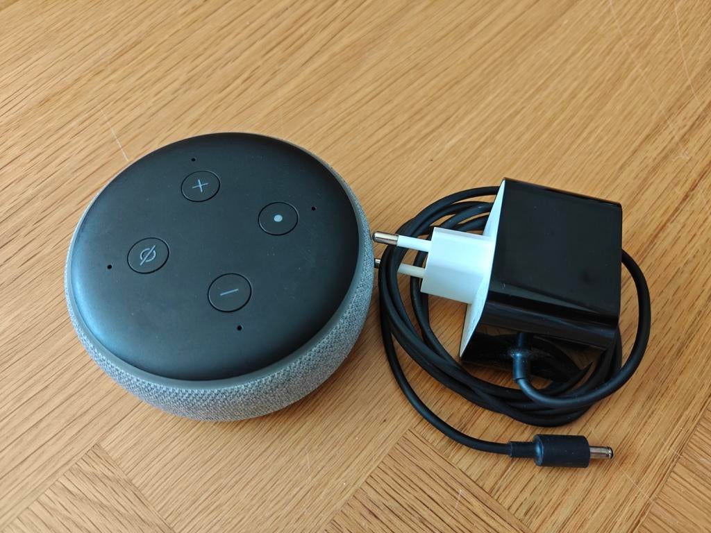 Amazon Alexa Echo Dot (3e generatie) - Slimme Speaker, Ophalen of Verzenden, Zo goed als nieuw, Speakers, Overige merken