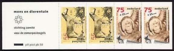Nederland Postzegelboekje 38 postfris, Postzegels en Munten, Ophalen of Verzenden, Na 1940, Postfris