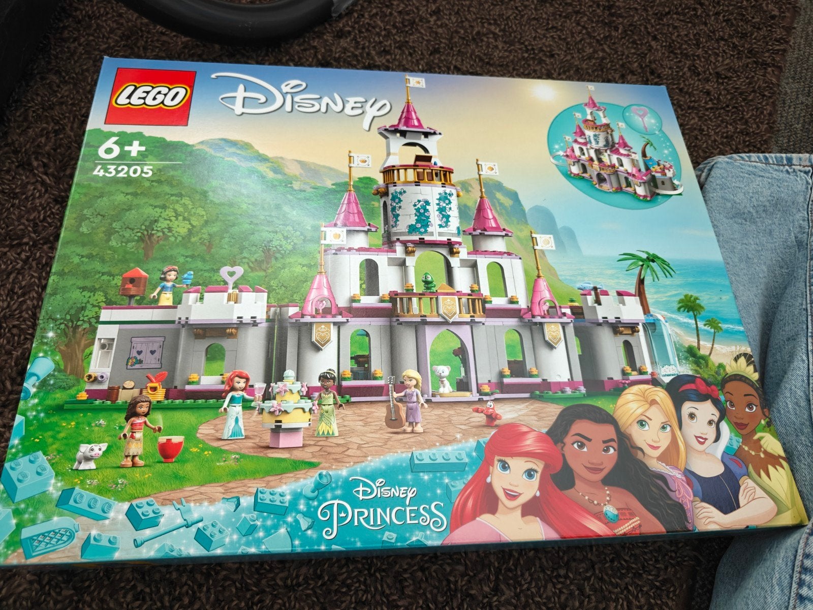 Lego Disney 43205 Disney Princess ultieme avonturenkasteel, Ophalen of Verzenden, Nieuw