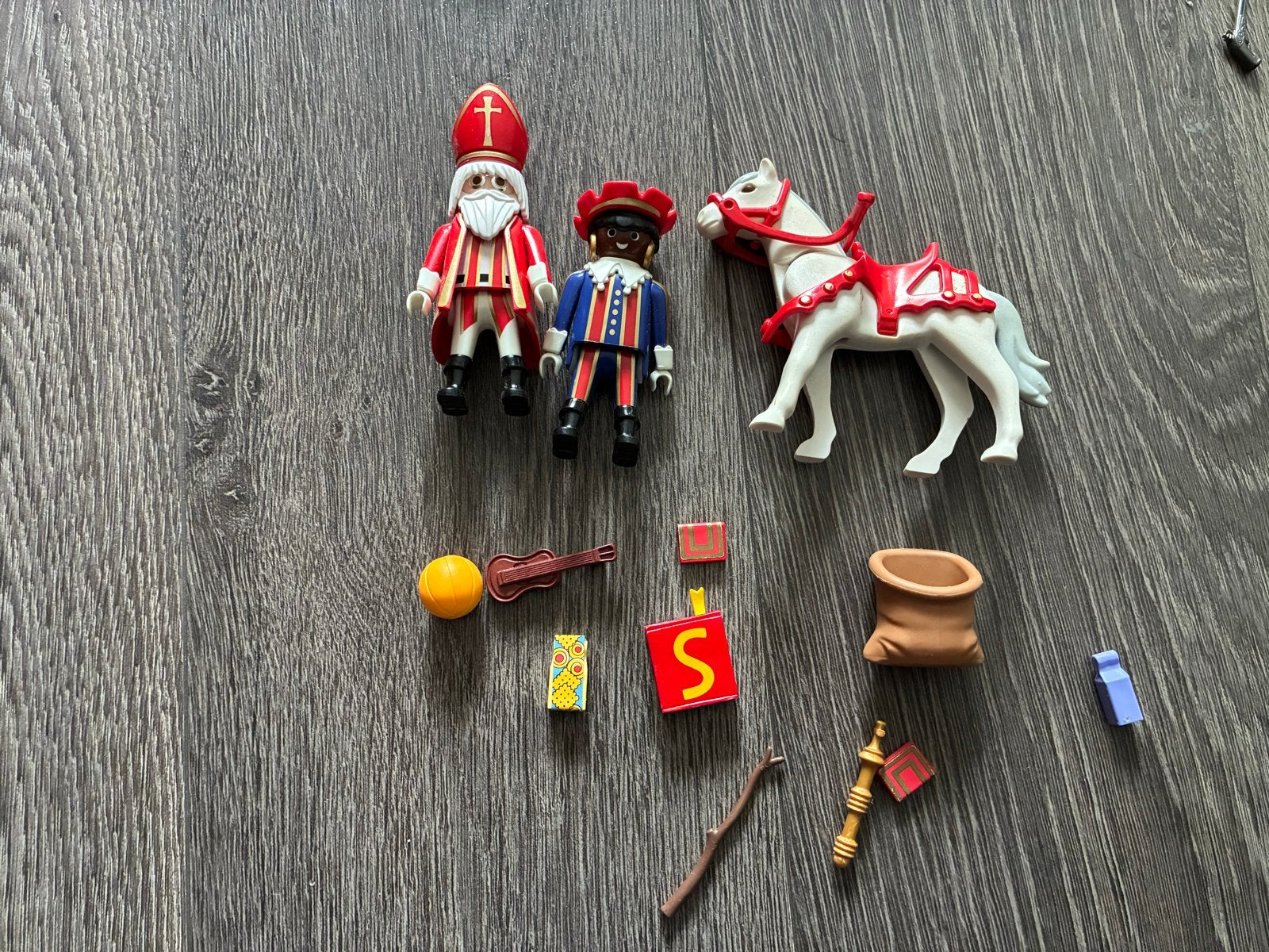 Playmobil Sinterklaas set met paard en Piet, Ophalen, Gebruikt, Jongen of Meisje