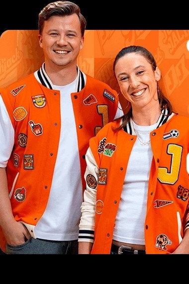 Oranje Juich Jack Maat S Zonder Emblemen, Kleding | Heren, Truien en Vesten, Ophalen of Verzenden, Zo goed als nieuw, Oranje