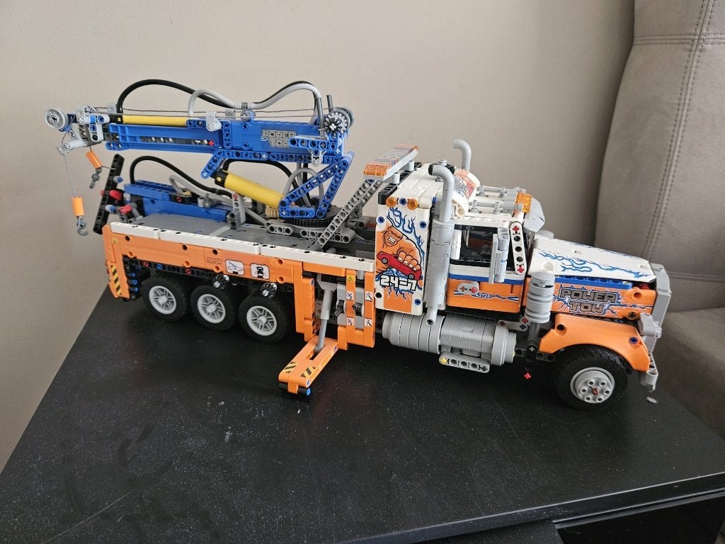 Heavy duty sleep wagen lego 42128, Lego, Ophalen of Verzenden, Zo goed als nieuw, Technic