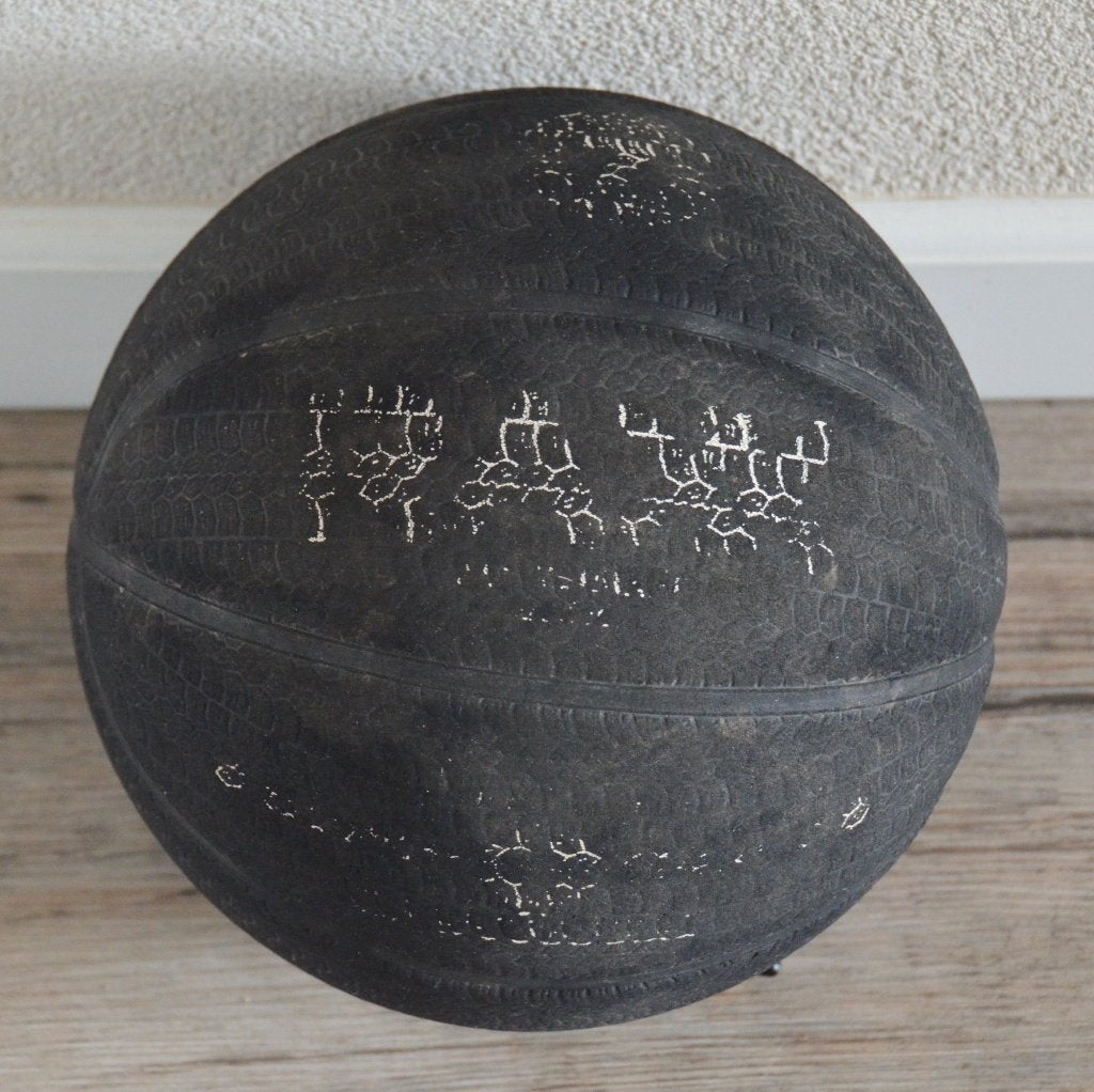 Basketbal RAXX Maat 6 zwart, Sport en Fitness, Basketbal, Ophalen of Verzenden, Gebruikt, Bal