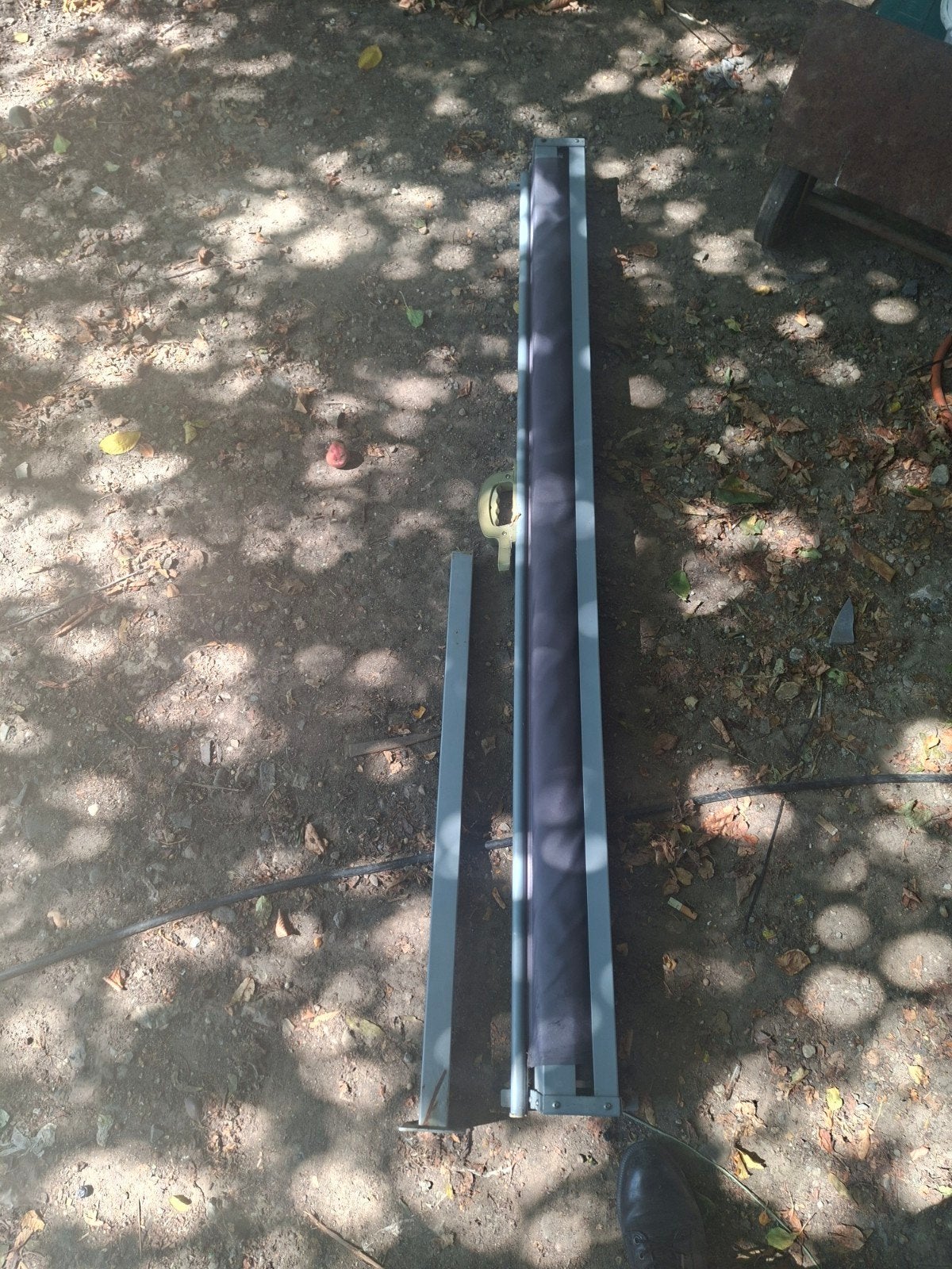 privacy scherm uitrekbaar afscheidingsscherm, Ophalen, Minder dan 3 meter, Aluminium, 1 tot 2 meter