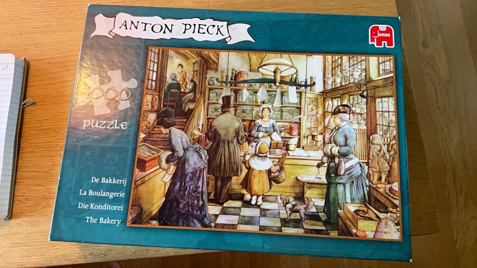 Anton Pieck De Bakkrtij, Ophalen of Verzenden, 500 t/m 1500 stukjes, Gebruikt, Legpuzzel