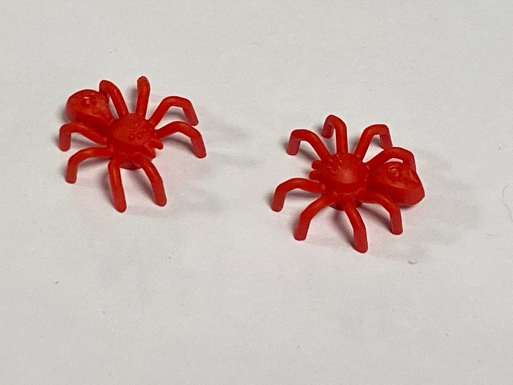 Partij Lego 2x nieuwe rode kleurige Spin / Spider, Overige thema's, Lego, Overige typen, Nieuw