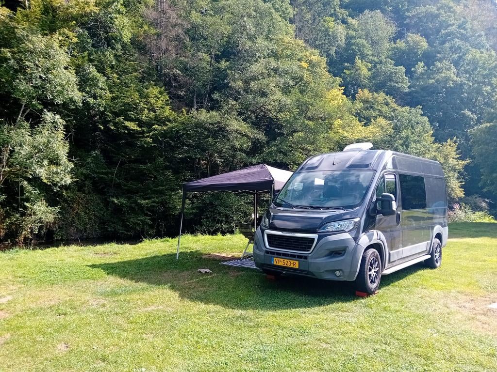 Peugeot Boxer 2015 Euro 5 Zelfbouwcamper NAP ex btw, Buscamper of Camperbus, Dakluik, Tot en met 2, Diesel