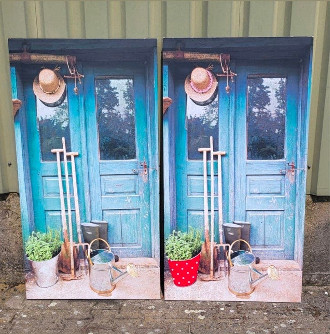 Landelijke tuinschermen wandpanelen, Tuin en Terras, Ophalen, Zo goed als nieuw, Nvt, Nvt