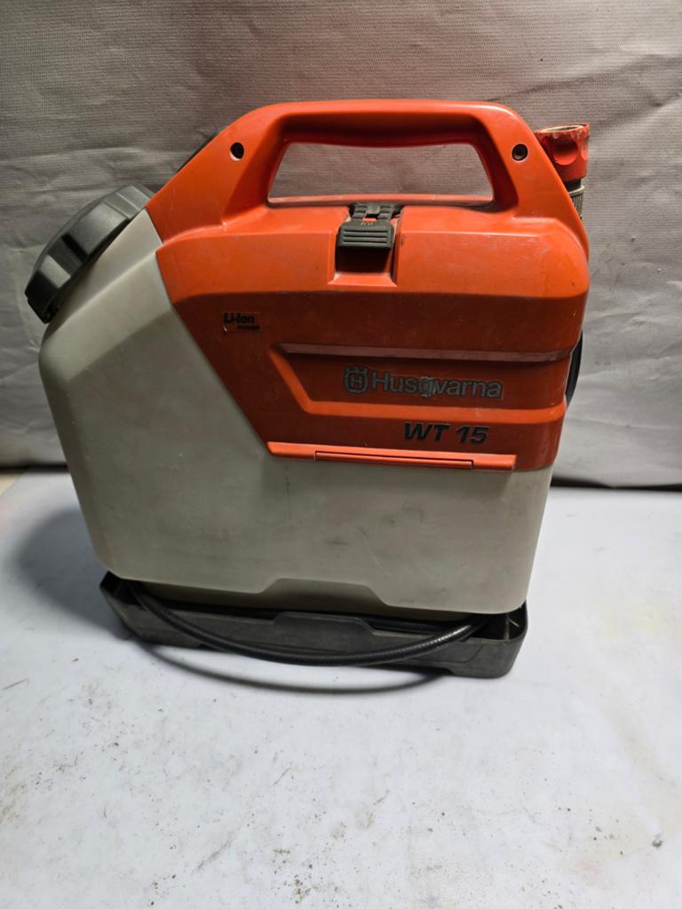 Husqvarna WT15 watertank op accu, Ophalen of Verzenden, N.v.t, N.v.t, N.v.t
