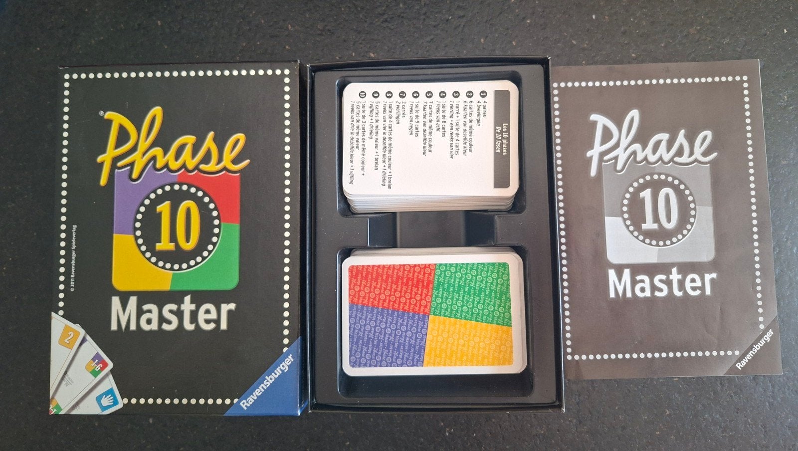 Phase 10 master ZGAN, Hobby en Vrije tijd, Ophalen of Verzenden, Zo goed als nieuw