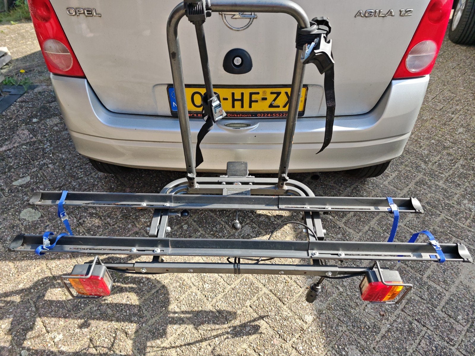 Fietsendrager voor trekhaak - 2 fietsen, Ophalen, Gebruikt
