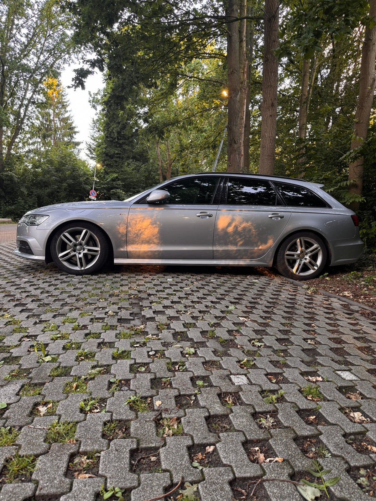 Audi A6 2.0 Tfsi Avant S-tron 185KW 2018 Grijs, Auto's, Audi, 4 cilinders, 1984 cc, Origineel Nederlands, Stationwagon