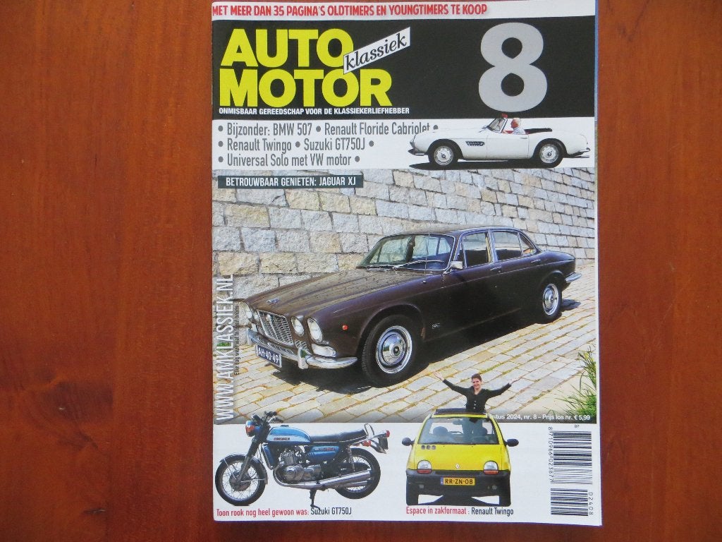Auto Motor Klassiek 8 2024 Renault Twingo, Floride Cabriolet, Boeken, Auto's | Folders en Tijdschriften, Ophalen of Verzenden