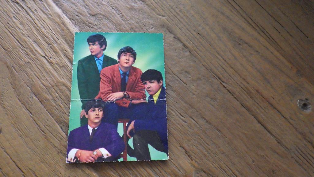 retro foto van de Beatles, Ophalen of Verzenden, Overige typen