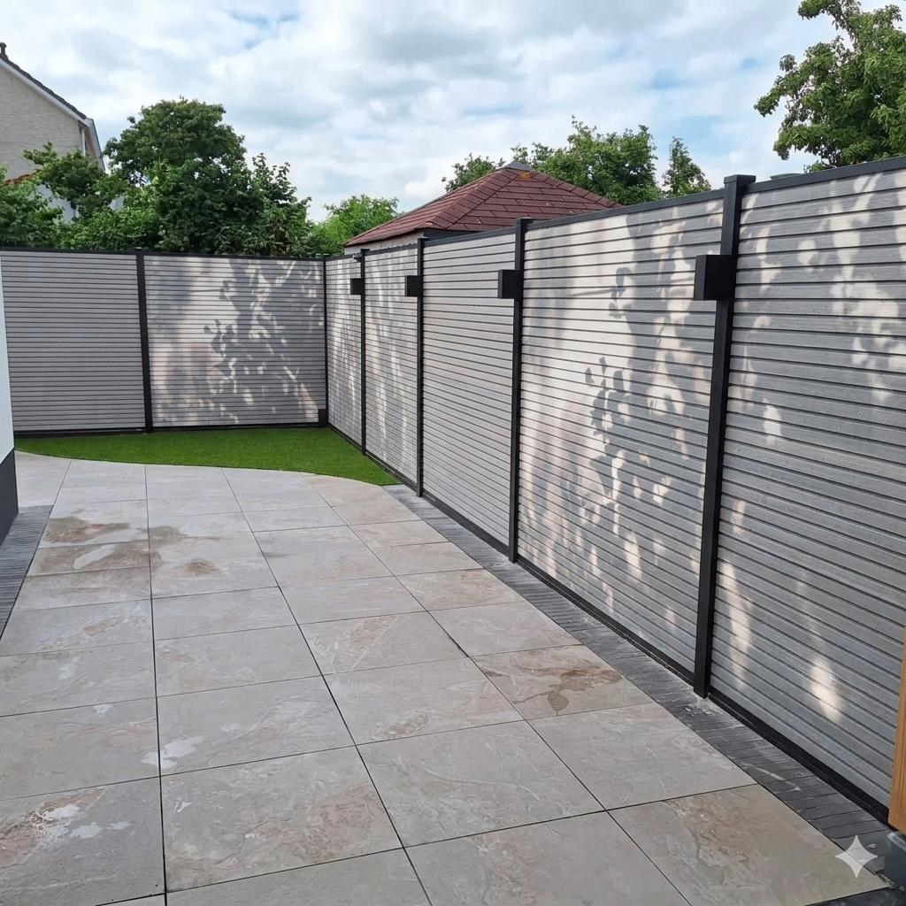 Composiet schutting - Schutting - GOEDKOOPSTE NL! - Bestel!, Tuin en Terras, Schuttingen, Overige materialen, 1 tot 2 meter, Paneldeal