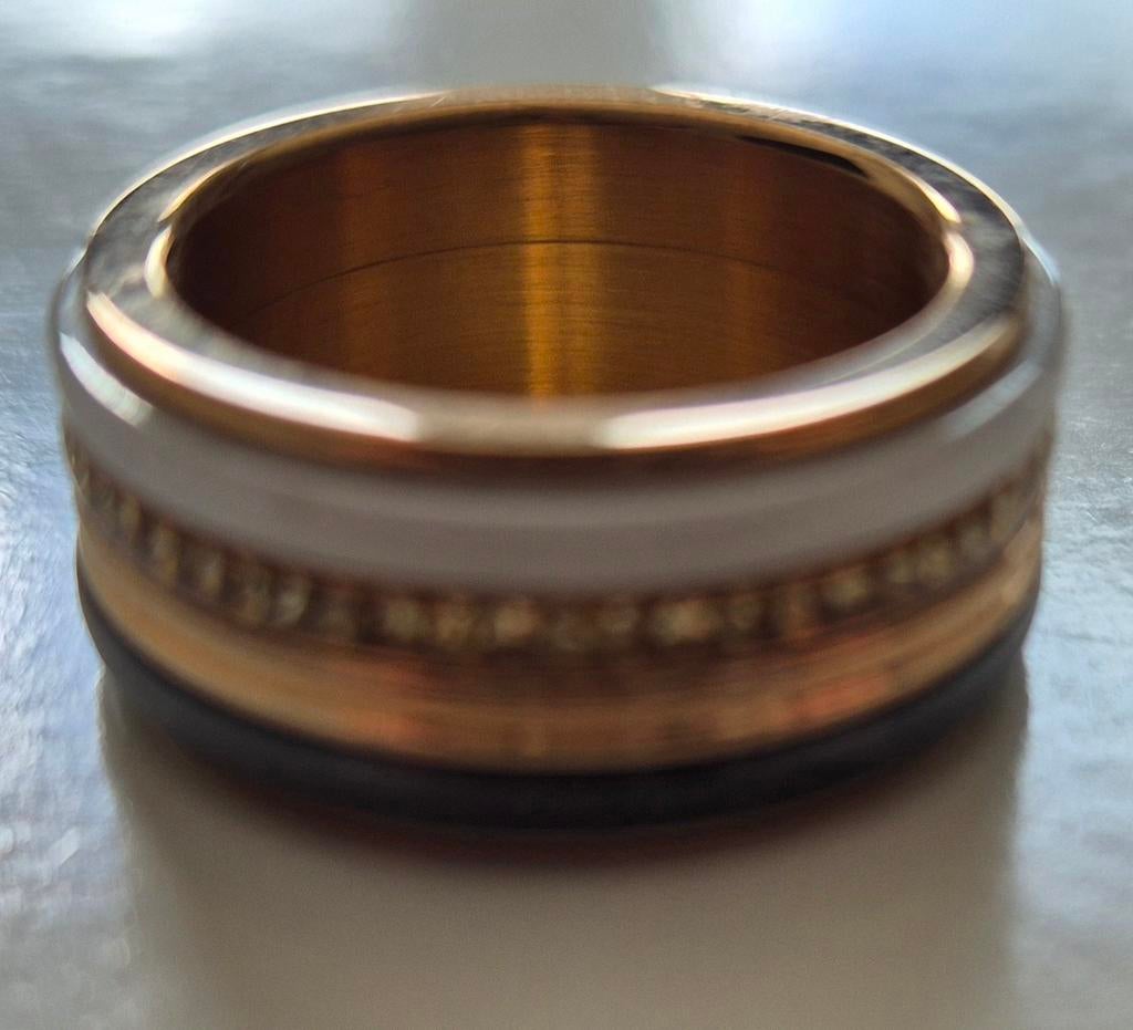 IXXI ring 17,5 cm, Sieraden, Tassen en Uiterlijk, Ringen, Overige materialen, Overige kleuren, Ophalen of Verzenden, Zo goed als nieuw