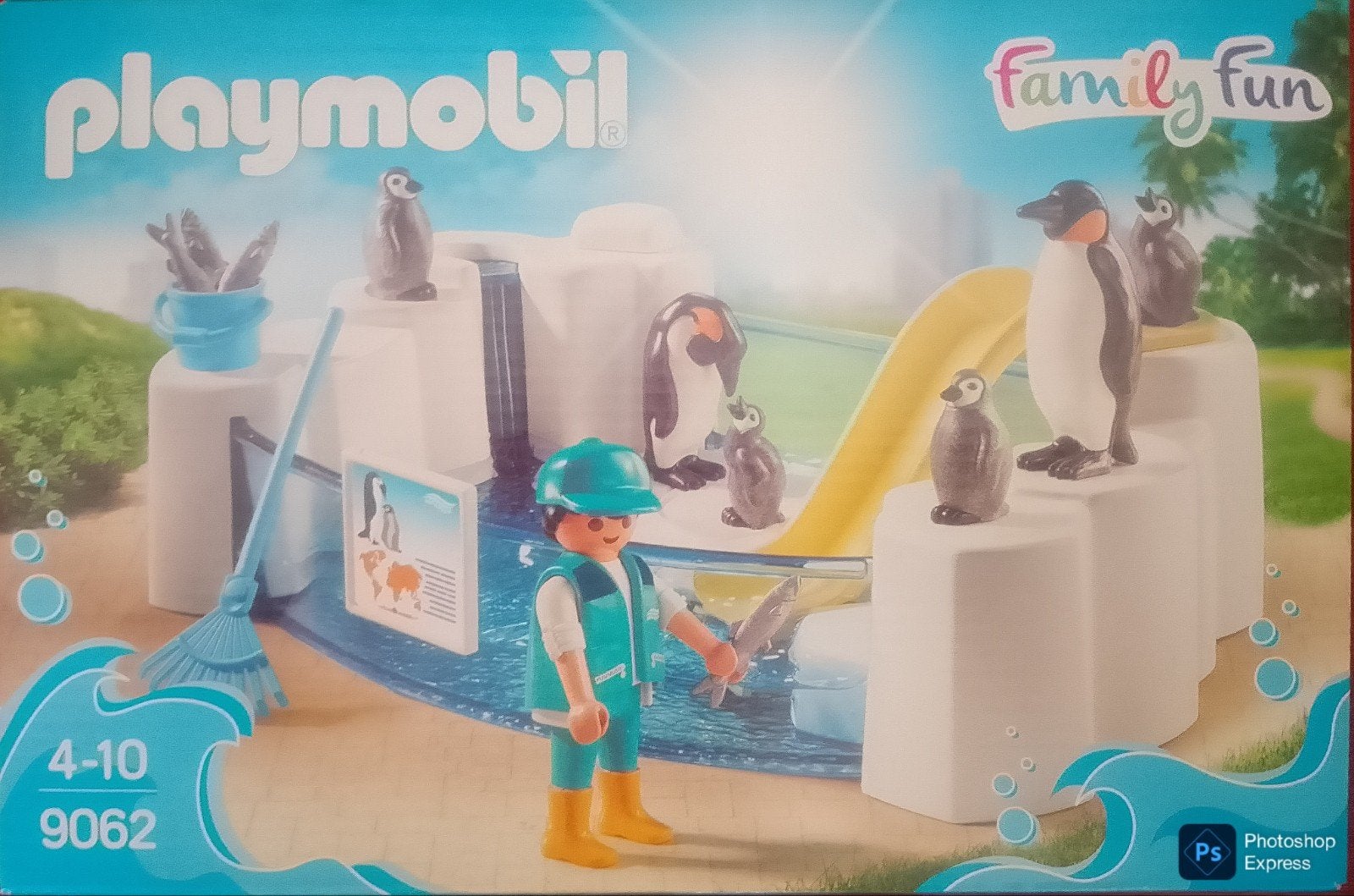 Family Fun Pinguïnverblijf 9062, Ophalen of Verzenden, Gebruikt, Complete set