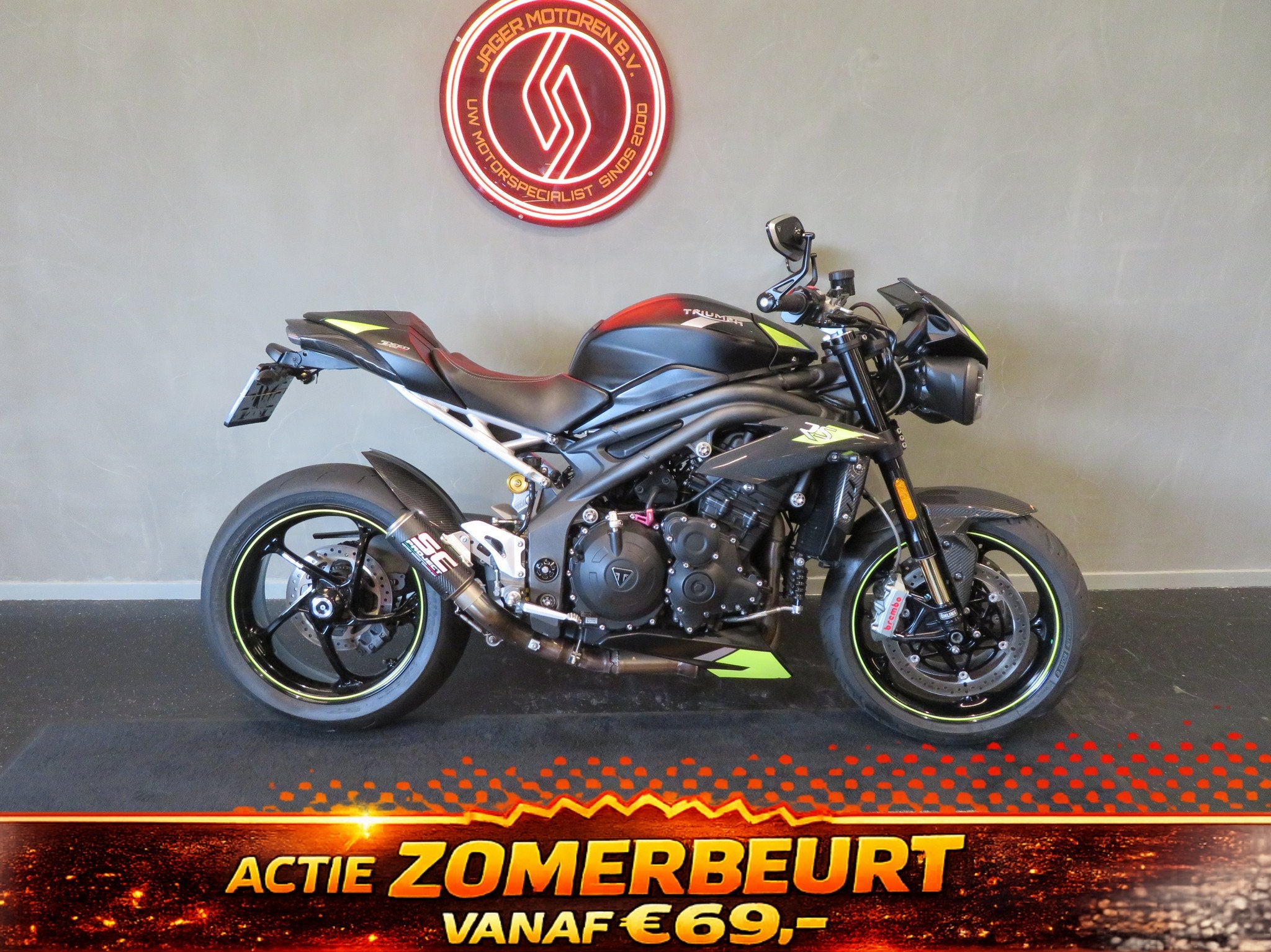Triumph SPEED TRIPLE 1050 RS SC-PROJECT (bj 2021), Motoren, Motoren | Triumph, Bedrijf, Naked bike, meer dan 35 kW