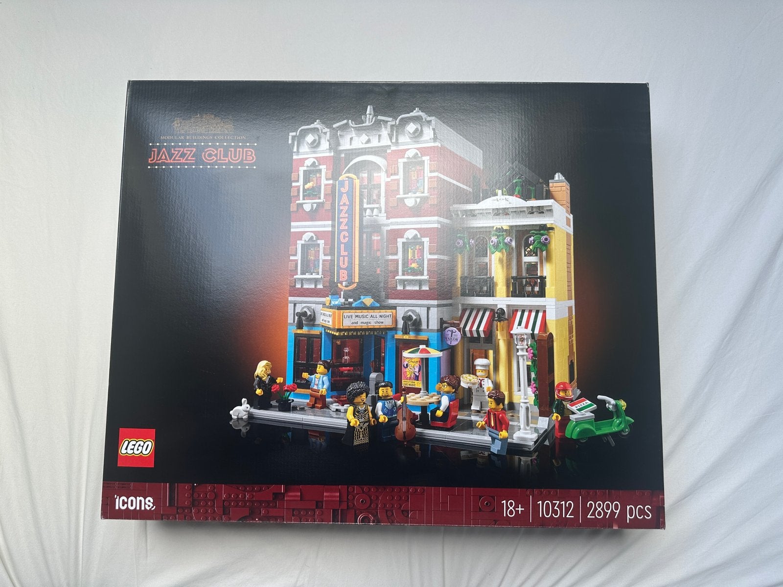 Lego Icon - Jazzclub (10312) - ongeopend in doos, Ophalen, Lego, Nieuw, Compleet