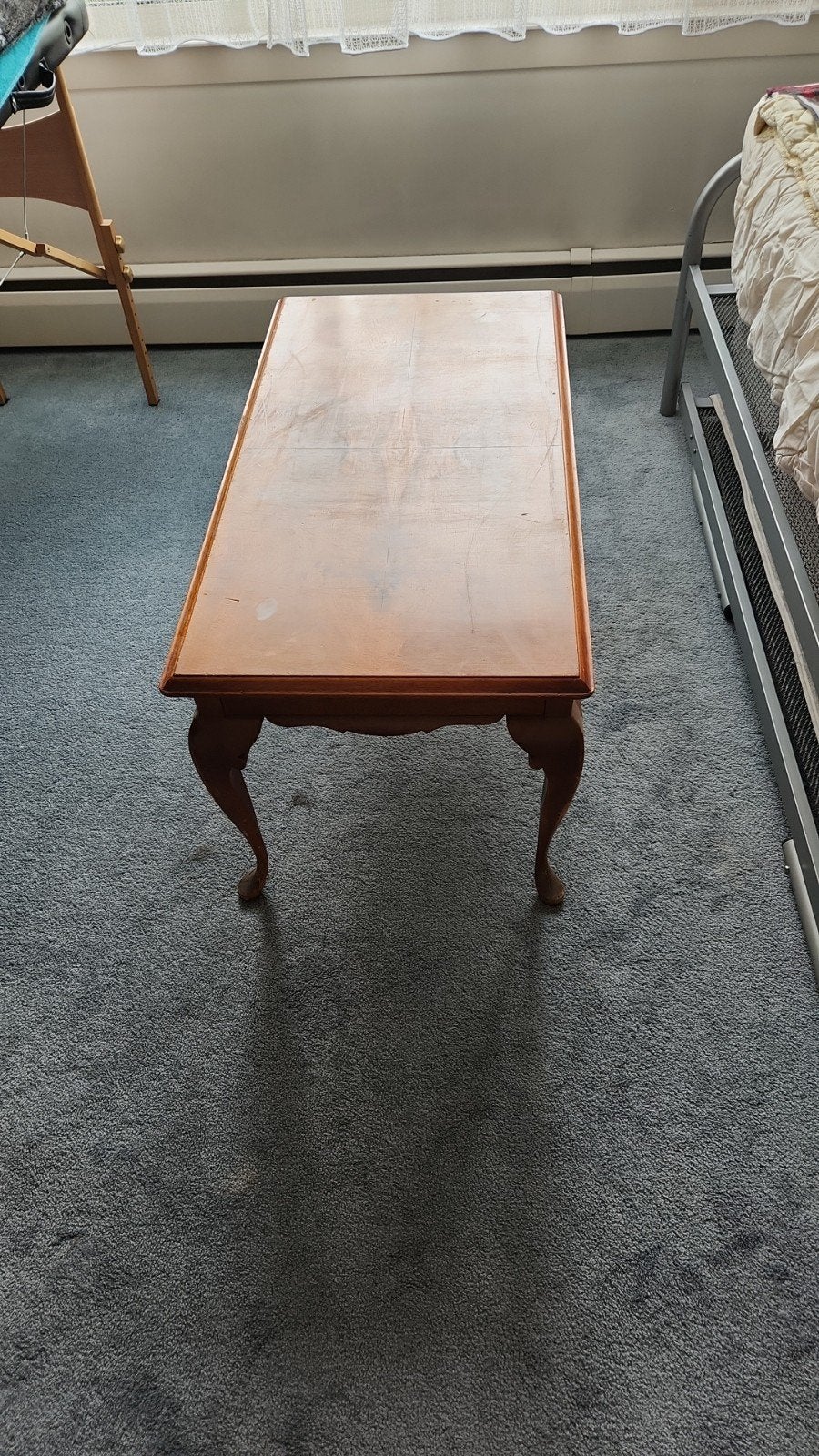 Antiek tafeltje - B52xL99xH50cm, Antiek en Kunst, Ophalen of Verzenden