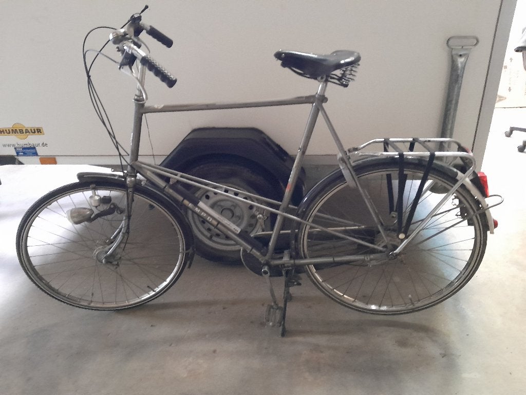 Empo Herenfiets 3 versn extra verstevigd .frame 70cm, Gebruikt, Versnellingen, 65 cm of meer, Trommelrem