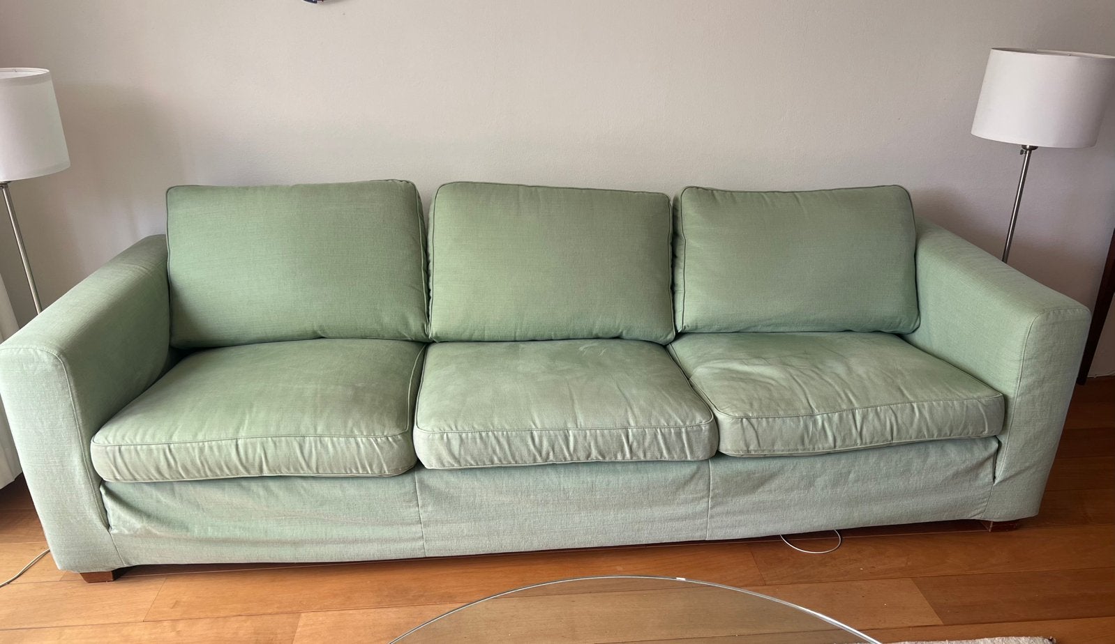 Linteloo easy living bank, Huis en Inrichting, Banken | Bankstellen, Ophalen, 250 tot 300 cm, Gebruikt, Driepersoons
