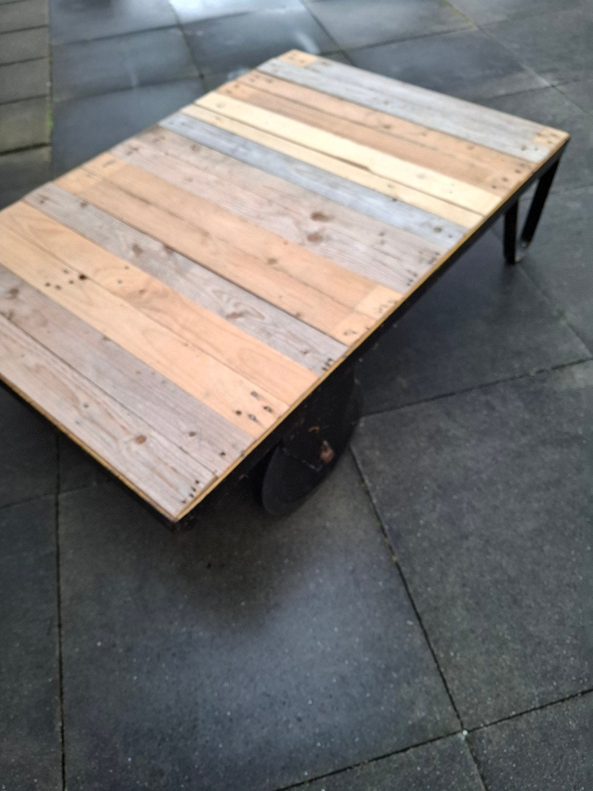 Oude vintage salon/ Transportwagen, Ophalen, Gebruikt, 100 tot 150 cm, 50 tot 100 cm