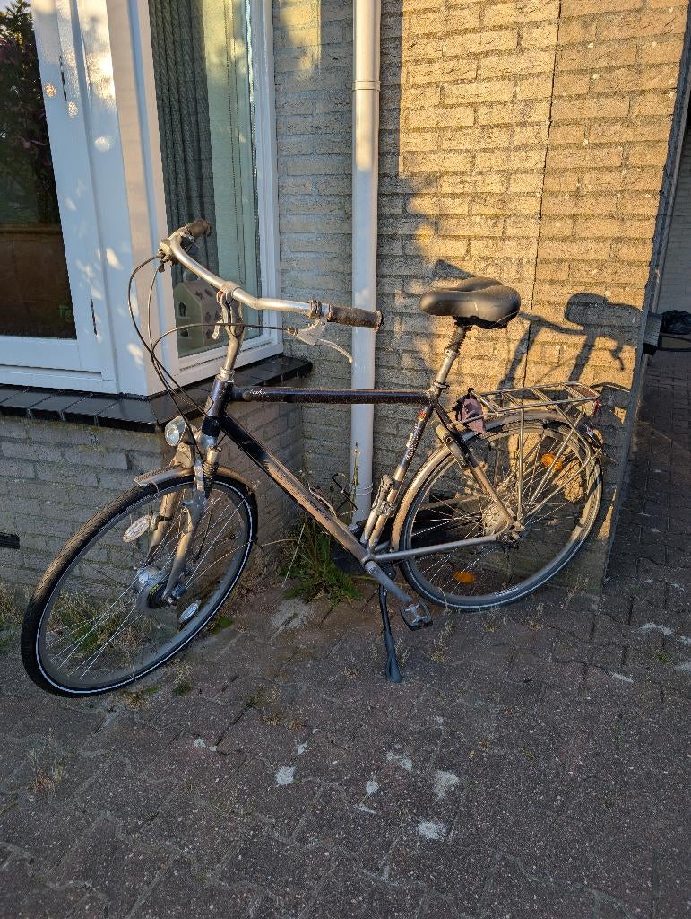Fietsen mannen koga, Versnellingen, Zo goed als nieuw, 61 tot 65 cm, Schijfrem