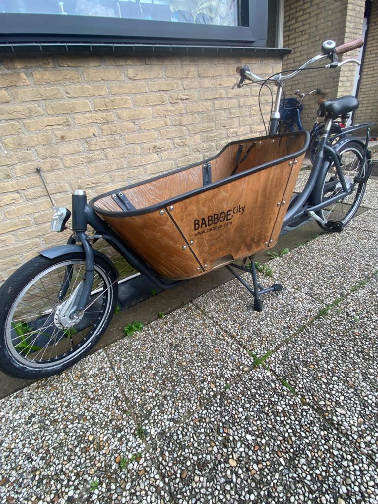 Gebruikte Babboe City bakfiets - Fietst nog heerlijk!, Ophalen, Gebruikt, 4 kinderen of meer, Overige merken