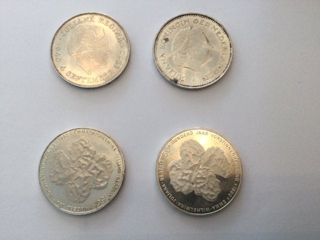 Zilveren 10 en 50 Gulden munten, Ophalen, Koningin Beatrix, 50 gulden, Zilver