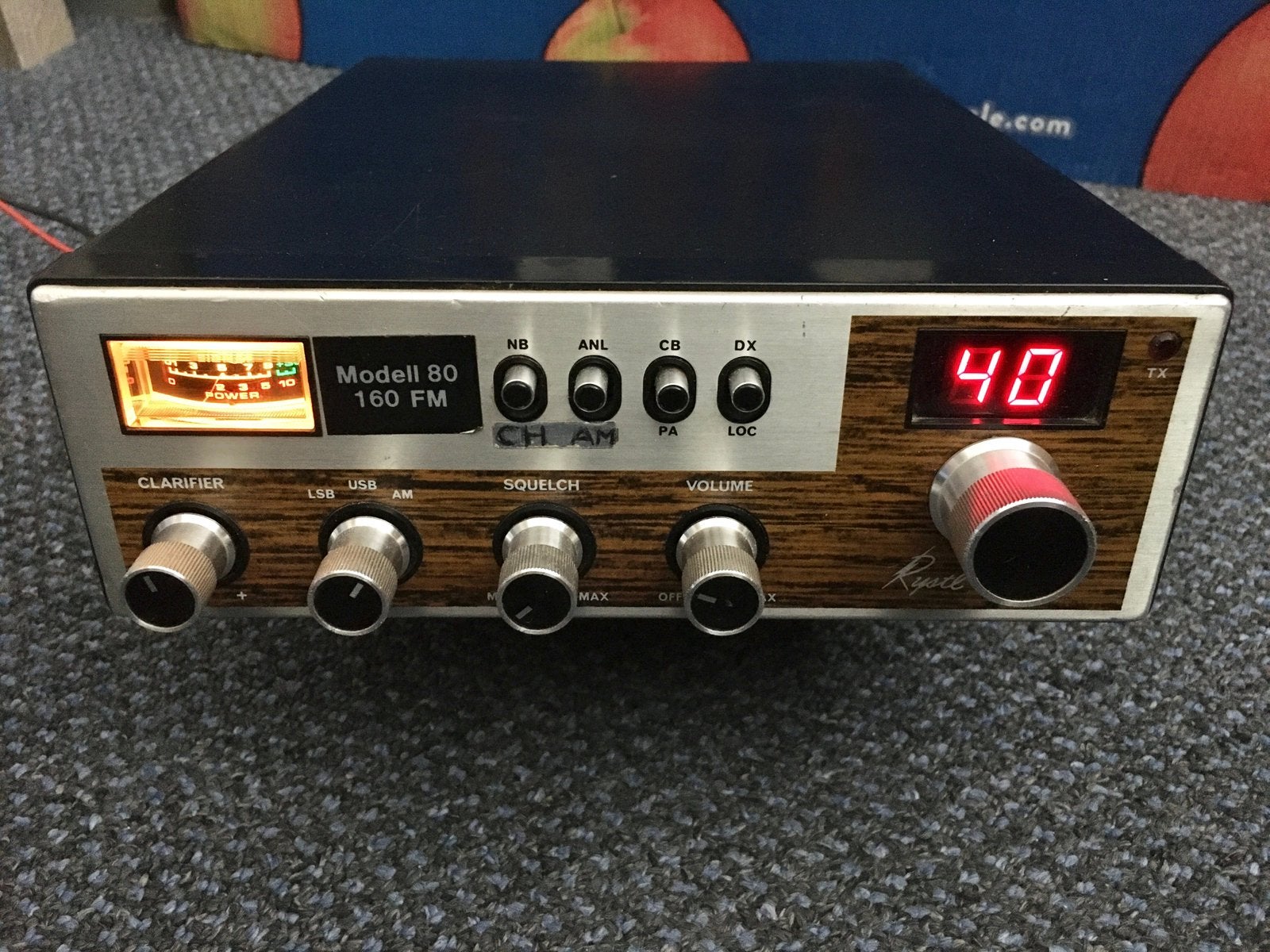 27 mc rystl allmode 80 ch pr incl vzk, Telecommunicatie, Ophalen of Verzenden, Zender en Ontvanger