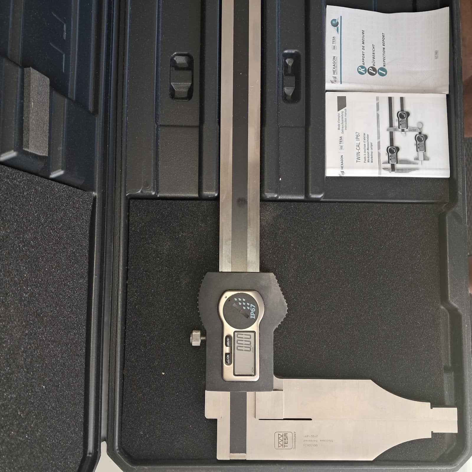 Digitale schuifmaat 1000 mm - Nieuw in koffer, Ophalen of Verzenden, Nieuw, Overige meters