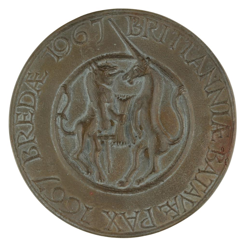 Niel Steenbergen BRONS PENNING VREDE VAN BREDA, Verzenden, Brons, Nederland