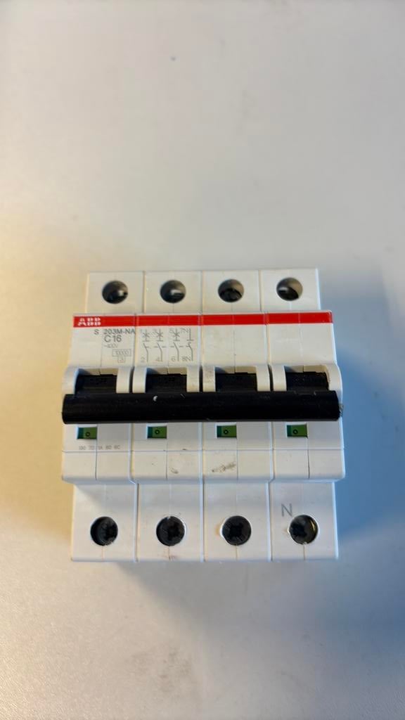 ABB S 203M-NA C16 Ampere automaat, ABB, Gebruikt, ABB, Overige typen