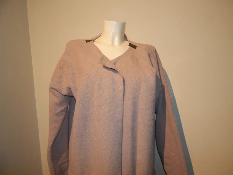 Henriette Steffensen poeder roze fleece achtig net vest M, Maat 38/40 (M), Henriette Steffensen, Verzenden, Zo goed als nieuw